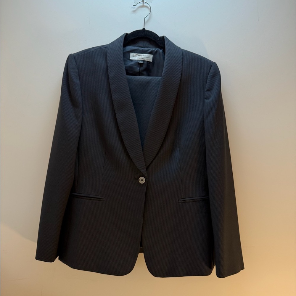 Tahari Black Suit